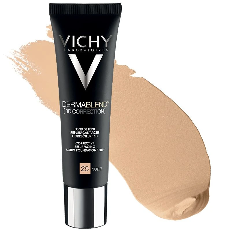 Vichy Dermablend 3D Fondotinta Coprente Per Pelle Grassa Con Imperfezioni Tonalità 25 - 30 Ml 1 Vichy Dermablend 3D Fondotinta Coprente Per Pelle Grassa Con Imperfezioni Tonalità 25 - 30 Ml