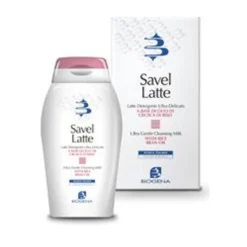 Savel Latte Detergente Ultra-Delicato A Base Di Olio Di Crusca Di Riso 200 Ml