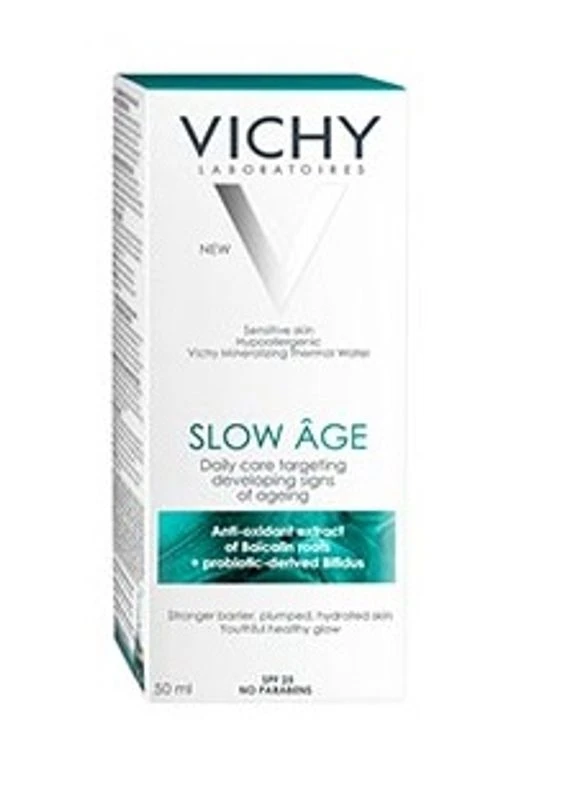 Vichy Slow Age Fluido Correttivo Trattamento Anti Età SPF 25 50 Ml 2 Vichy Slow Age Fluido Correttivo Trattamento Anti Età SPF 25 50 Ml - immagine 2