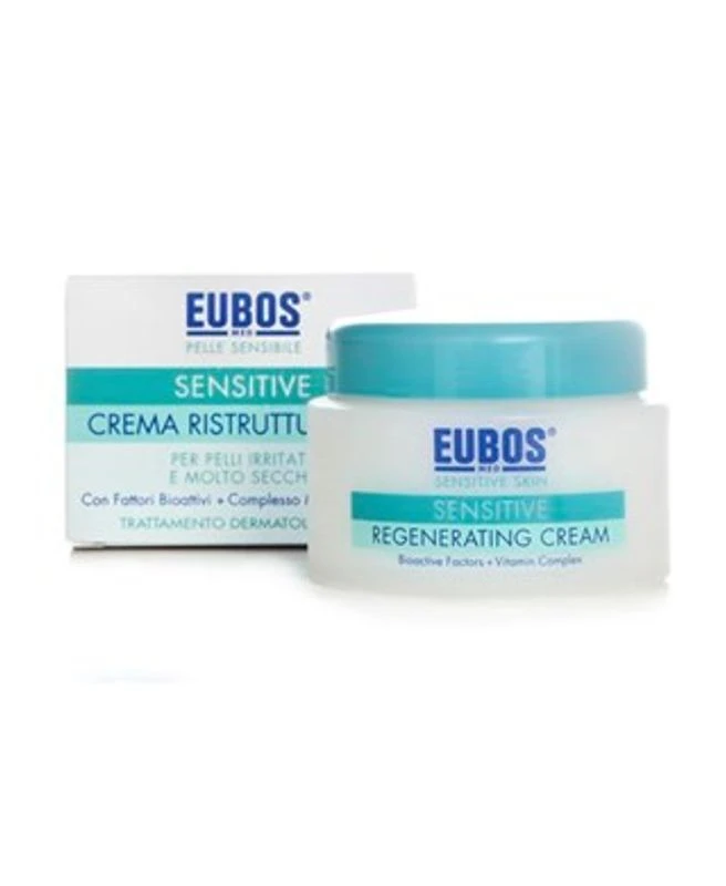 Eubos Sensitive Crema Viso Ristrutturante 50ml 1 Eubos Sensitive Crema Viso Ristrutturante 50ml