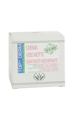 Top+ Derm Crema Viso Notte Idratante Rigenerante 50 Ml