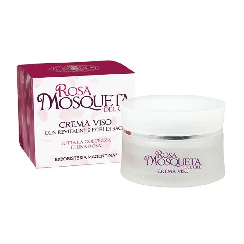Erboristeria Magentina Crema Viso Rosa Mosqueta Al Revitalin 50ml 1 Erboristeria Magentina Crema Viso Rosa Mosqueta Al Revitalin 50ml