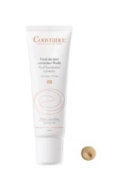 Avène Avene Couvrance Fondotinta Correttore Fluido 2.5 Beige Pelli Sensibili SPF20 30ml