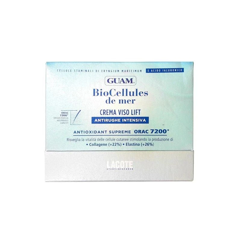 Guam Biocellules De Mer Crema Viso Lift Antirughe Intensiva Orac 7200 50ml 1 Guam Biocellules De Mer Crema Viso Lift Antirughe Intensiva Orac 7200 50ml