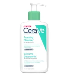CeraVe Schiuma Detergente Viso Pelle Grassa Seboregolatrice 473 Ml