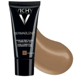 Vichy Dermablend Fondotinta Fluido Correttore 16H Tonalità 85 Chocolate 30ml