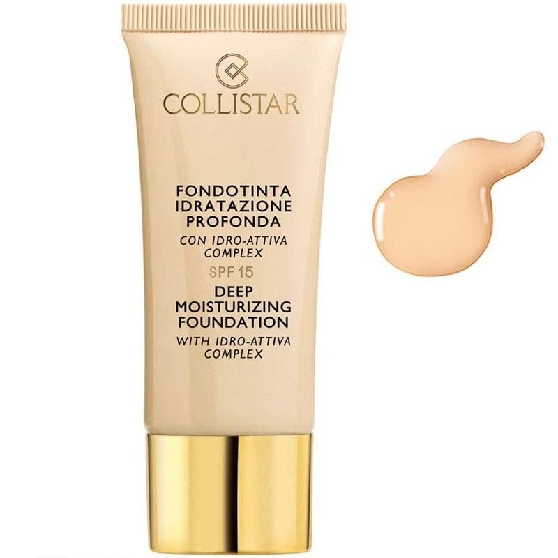 Collistar Fondotinta Idratazione Profonda N.01 Avorio 1 Collistar Fondotinta Idratazione Profonda N.01 Avorio