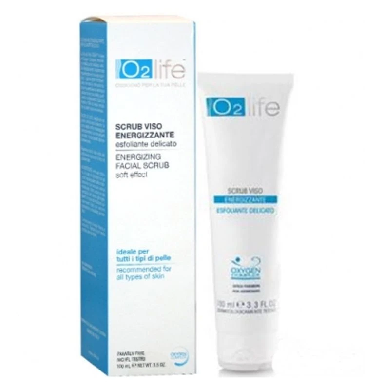 O2 Life Scrub Viso Purificante E Rivitalizzante 100ml 1 O2 Life Scrub Viso Purificante E Rivitalizzante 100ml
