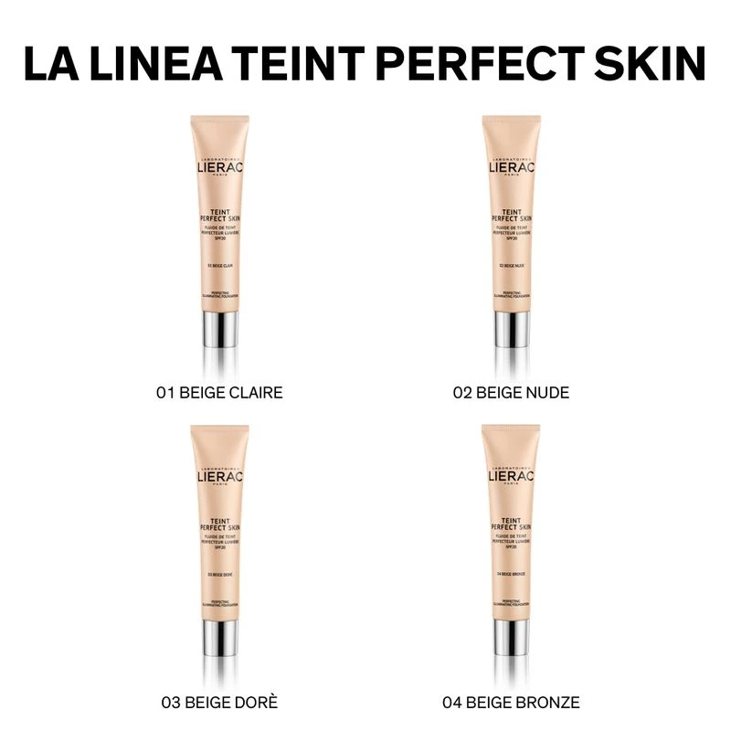 Lierac Teint Perfect Skin Fondotinta Fluido Perfezionatore 03-Beige Doré 30 Ml 4 Lierac Teint Perfect Skin Fondotinta Fluido Perfezionatore 03-Beige Doré 30 Ml - immagine 4