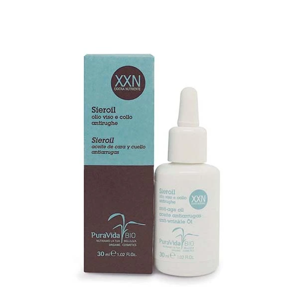 PuraVida Bio Sieroil Olio Viso E Collo Antirughe 30ml 1 PuraVida Bio Sieroil Olio Viso E Collo Antirughe 30ml