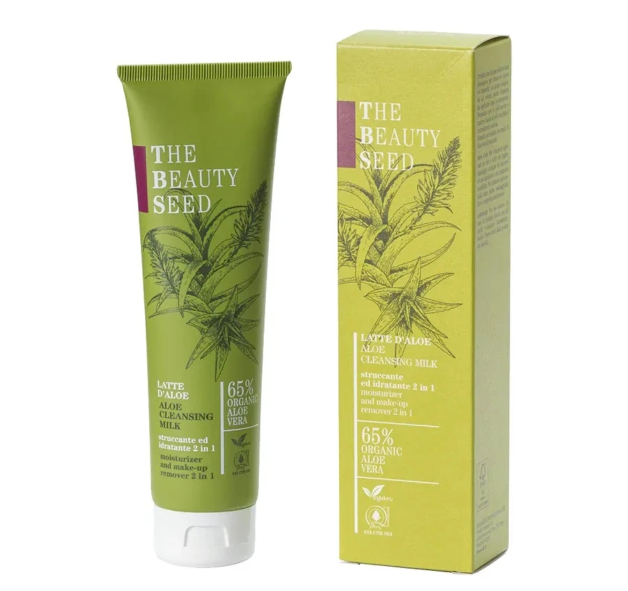Bioearth The Beauty Seed Latte D'aloe 2in1 Struccante Ed Idratante 150ml 1 Bioearth The Beauty Seed Latte D'aloe 2in1 Struccante Ed Idratante 150ml