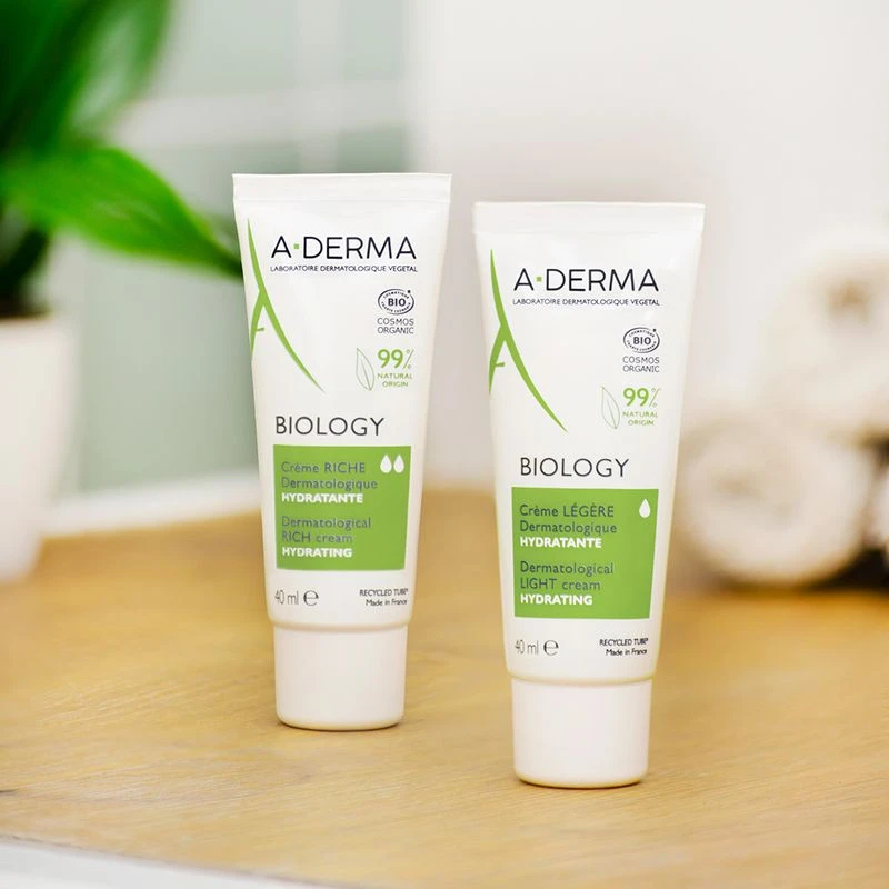 A-Derma BIOLOGY Crema Leggera Dermatologica Idratante 40ml 4 A-Derma BIOLOGY Crema Leggera Dermatologica Idratante 40ml - immagine 4
