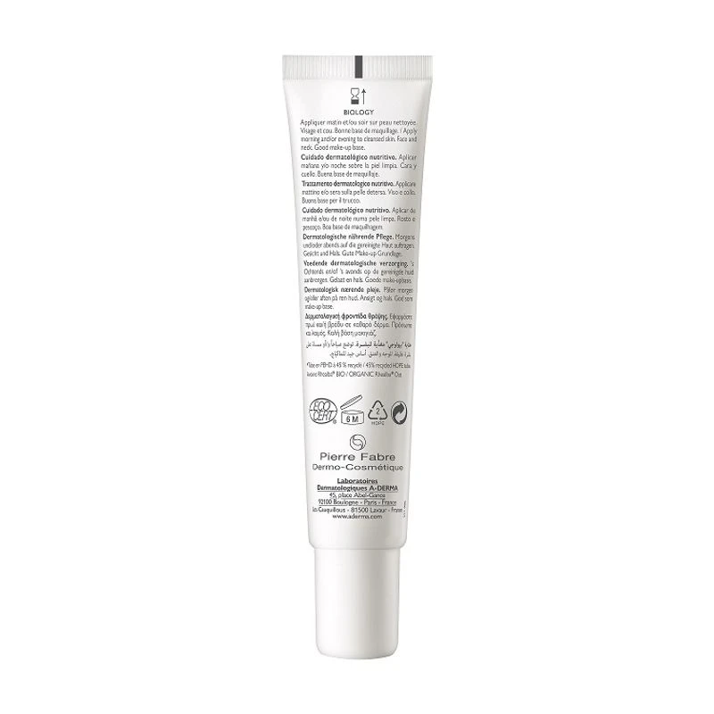 A Derma A-Derma BIOLOGY NUTRI Trattamento Dermatologico Nutritivo 40ml 2 A Derma A-Derma BIOLOGY NUTRI Trattamento Dermatologico Nutritivo 40ml - immagine 2