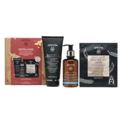 Apivita Pro Black Detox Gel Detergente 150ml + Tonico 200ml + Maschera 20ml