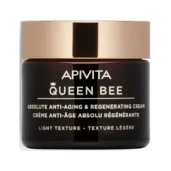 Apivita Queen Bee Light Crema Viso Anti-Età Assoluta&Rigenerante Texture Leggera 50ml