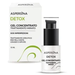 Aspersina Detox Gel Concentrato Trattamento Mirato Imperfezioni 15ml