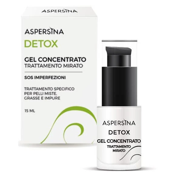 Aspersina Detox Gel Concentrato Trattamento Mirato Imperfezioni 15ml 1 Aspersina Detox Gel Concentrato Trattamento Mirato Imperfezioni 15ml