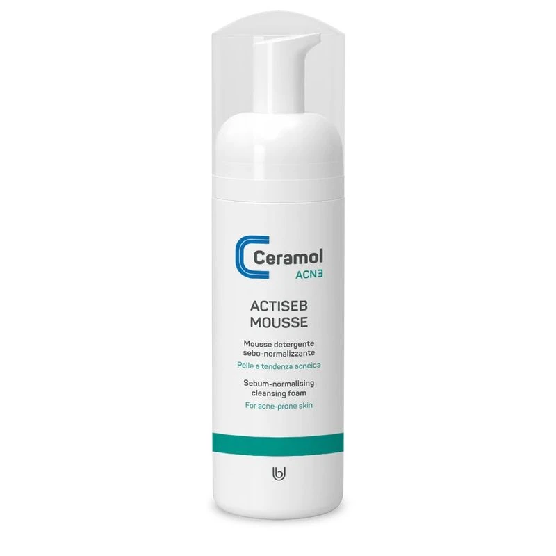 Ceramol Actiseb Mousse Detergente 150ml 1 Ceramol Actiseb Mousse Detergente 150ml