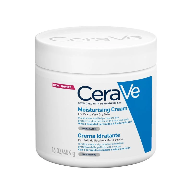 CeraVe Crema Corpo Idratante Pelle Molto Secca 454 G 1 CeraVe Crema Corpo Idratante Pelle Molto Secca 454 G