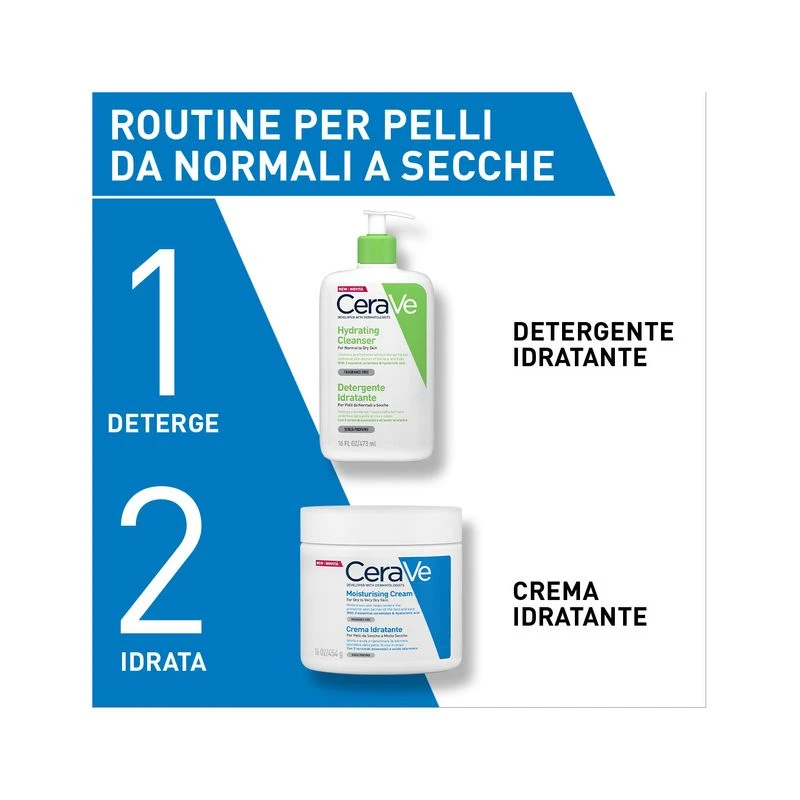 CeraVe Crema Corpo Idratante Pelle Molto Secca 454 G 8 CeraVe Crema Corpo Idratante Pelle Molto Secca 454 G - immagine 8