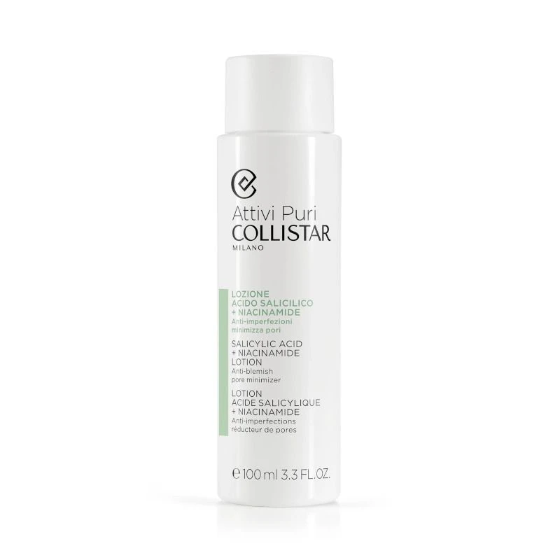 Collistar Attivi Puri Acido Salicinico + Niancinamide Lozione Anti-imperfezioni 100ml 1 Collistar Attivi Puri Acido Salicinico + Niancinamide Lozione Anti-imperfezioni 100ml