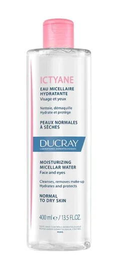 Ducray Ictyane Acqua Micellare Idratante Per Pelli Normali 400ml
