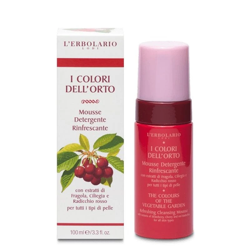 L'erbolario I Colori Dell'orto Mousse Detergente Rinfrescante 100ml 1 L'erbolario I Colori Dell'orto Mousse Detergente Rinfrescante 100ml