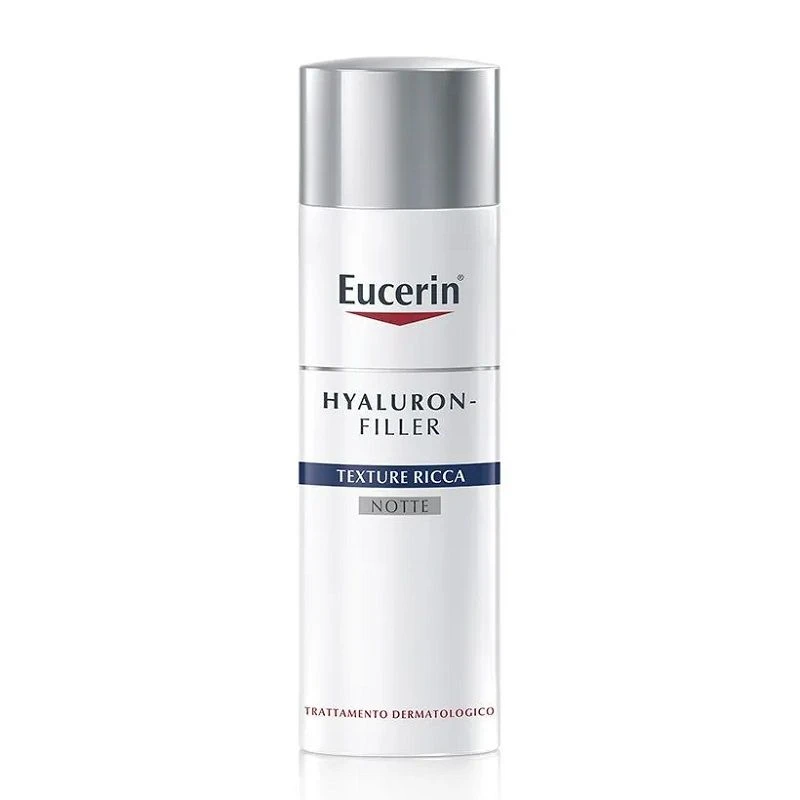 Eucerin Hyaluron-Filler Texture Ricca Notte Pelle Molto Secca 50ml 1 Eucerin Hyaluron-Filler Texture Ricca Notte Pelle Molto Secca 50ml