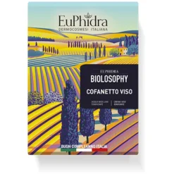 Euphidra Biolosophy Cofanetto Viso Acqua Micellare 200ml + Crema Viso Idratante 50ml