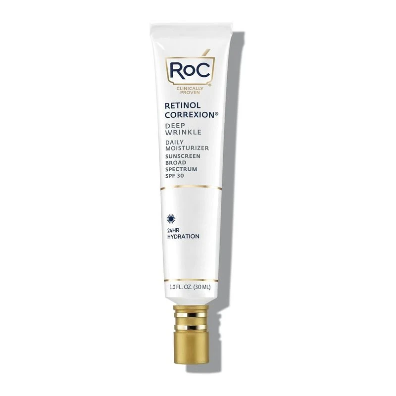 Roc Retinol Correxion Deep Wrinkle Daily Moisturizer SPF30 Crema Antirughe 30ml 1 Roc Retinol Correxion Deep Wrinkle Daily Moisturizer SPF30 Crema Antirughe 30ml