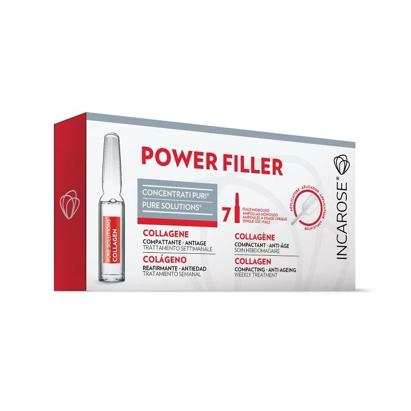 Incarose Ampolle Power Filler Collagene Compattante Antiage 7 Ampolle Monouso 1 Incarose Ampolle Power Filler Collagene Compattante Antiage 7 Ampolle Monouso