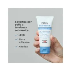 Alternative view of Isdin Nutradeica Gel Crema Viso Pelle Seborroica 50ml