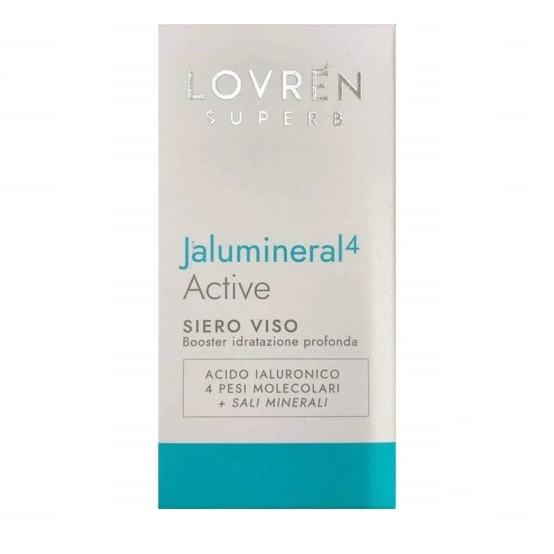 Lovren Superb Jalumineral 4 Active Siero Viso Idratazione Profonda 30ml 1 Lovren Superb Jalumineral 4 Active Siero Viso Idratazione Profonda 30ml