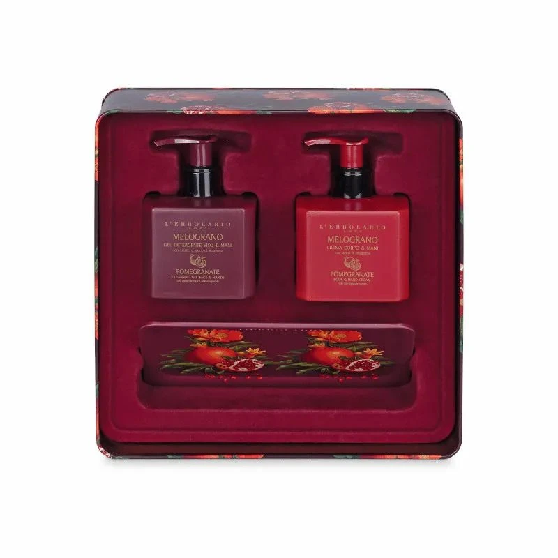 L'Erbolario Segreti Di Bellezza DUO Melograno Gel Detergente Viso E Mani 250ml + Crema Corpo 250ml 1 L'Erbolario Segreti Di Bellezza DUO Melograno Gel Detergente Viso E Mani 250ml + Crema Corpo 250ml