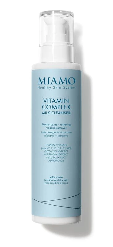 Miamo Vitamin Complex Latte Detergente Struccante Idratante 250ml 1 Miamo Vitamin Complex Latte Detergente Struccante Idratante 250ml