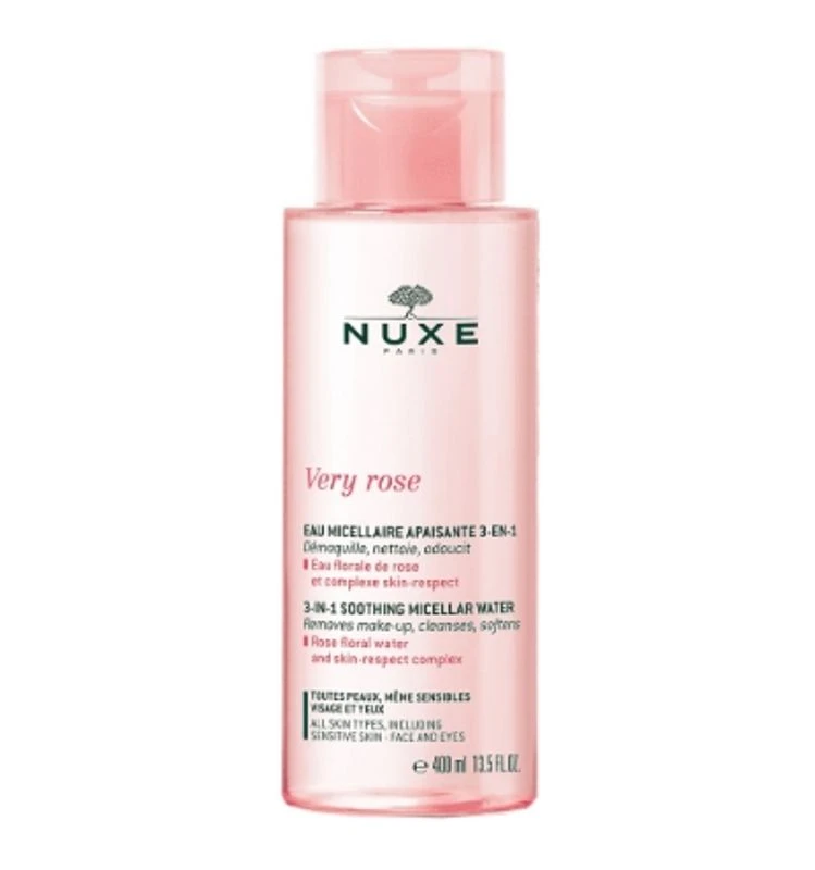 Nuxe Very Rose Acqua Micellare Lenitiva 3 In 1 Acqua Di Rosa 400ml 1 Nuxe Very Rose Acqua Micellare Lenitiva 3 In 1 Acqua Di Rosa 400ml