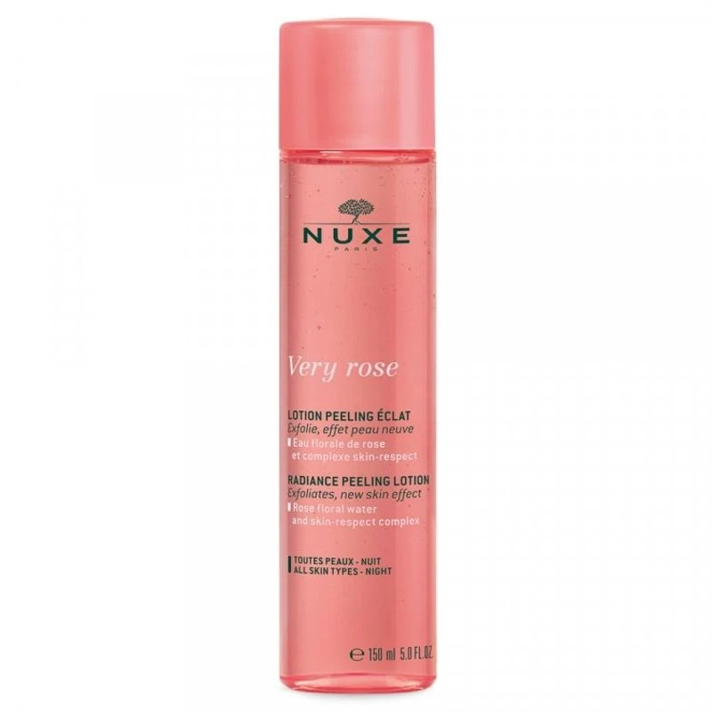 Nuxe Very Rose Lozione Peeling Esfoliante Illuminante Acqua Di Rosa 150ml 1 Nuxe Very Rose Lozione Peeling Esfoliante Illuminante Acqua Di Rosa 150ml