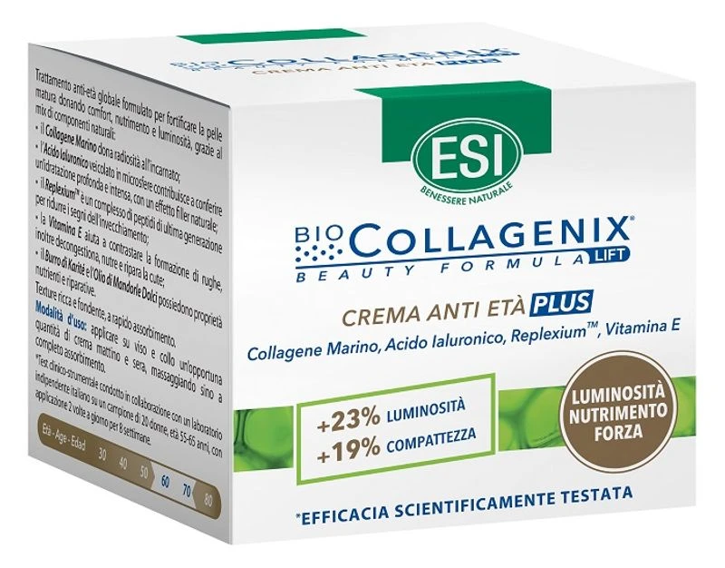 Esi Biocollagenix Beauty Formula Lift Crema Antietà Plus 50ml 1 Esi Biocollagenix Beauty Formula Lift Crema Antietà Plus 50ml