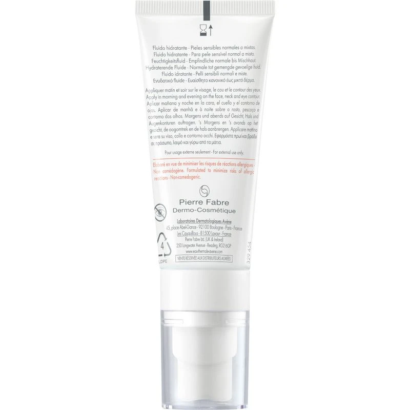 Avène Avene Tolerance Hydra-10 Fluido Idratante 40ml 2 Avène Avene Tolerance Hydra-10 Fluido Idratante 40ml - immagine 2