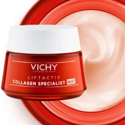 VICHY Liftactiv Collagen Specialist Crema Viso Notte Anti-eta' 50 Ml 7 VICHY Liftactiv Collagen Specialist Crema Viso Notte Anti-eta' 50 Ml -Bio-Oil negozio vichy liftacitv collagen specialist crema notte antirughe rassodante 50ml 4 1638874469