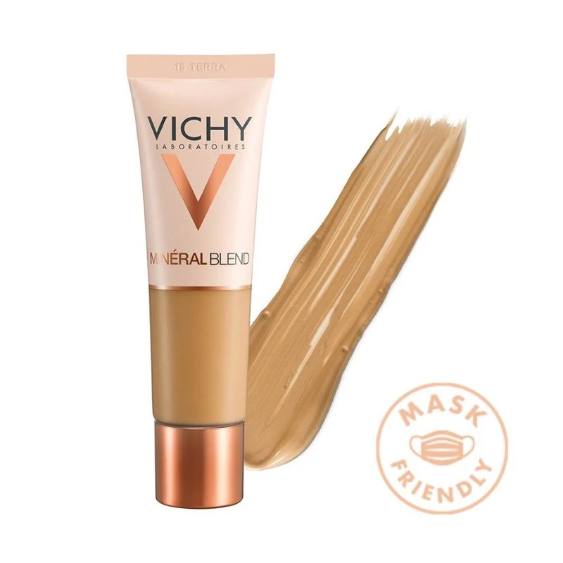 Vichy MinéralBlend Fondotinta Idratante - 15 TERRA 30 Ml 1 Vichy MinéralBlend Fondotinta Idratante - 15 TERRA 30 Ml